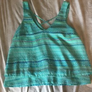 Chiffon tank